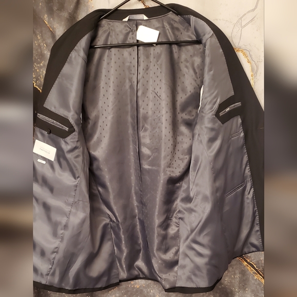 Perry Ellis Charcoal Men's Suit Jacket - Picture 10 of 15